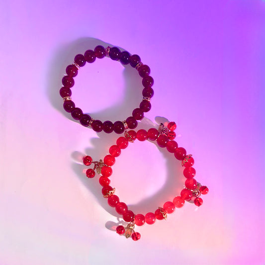 Cherry Bracelet Set